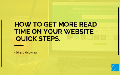 Everything You Ever Wanted to Know About Getting More Reads on Your Website